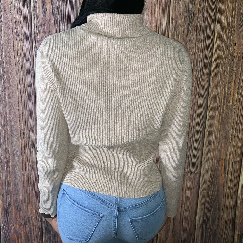 Reference Point Ribbed Turtle Neck - image 2